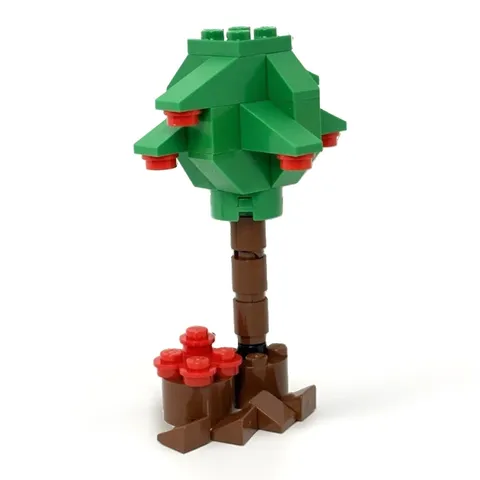 LEGO Creator 5891 Apple Tree House Apple Tree - Complete, Assembled