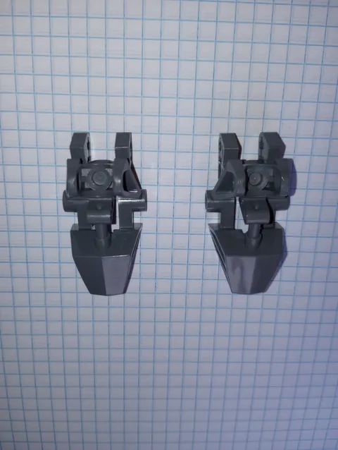 2 Bionicle Lego 32475 in Dark Bluish Gray Feet Vahki style Genuine Lego WYSIWYG