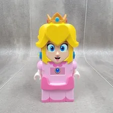 LEGO Super Mario Interactive Princess Peach 3.5" Figure #71403 Tested