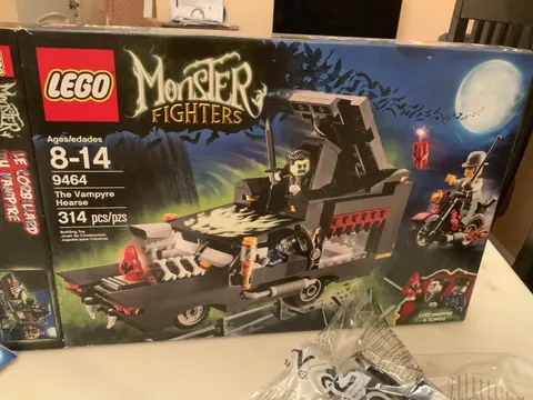 LEGO Monster Fighters: The Vampyre Hearse (9464) parts only as is
