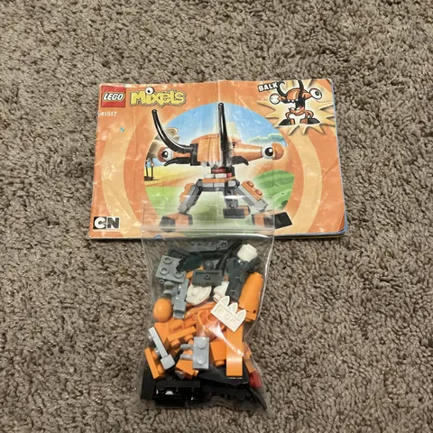 LEGO MIXELS: Balk (41517) Flexers Cartoon Network 100% Complete Set With Manual