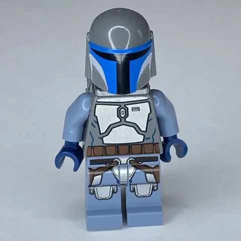 Lego Star Wars Jango Fett Smile Minifigure SW0468 2013 75015 DIFFERENT HEAD