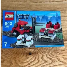 LEGO City 7898 Cargo Train Deluxe Instruction Manual Booklet 7 Forklift Cargo