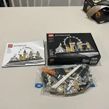 LEGO London Great Britain 21034 Architecture With Instruction Manual