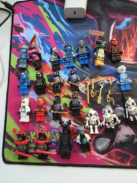 LEGO NINJAGO Minifigure Lot w/ Weapons Accessories Offers Accepted