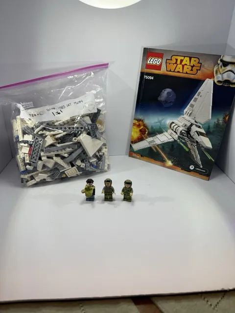LEGO Star Wars 75094 Imperial Shuttle Tydirium w/ Instructions Missing 2 Figs