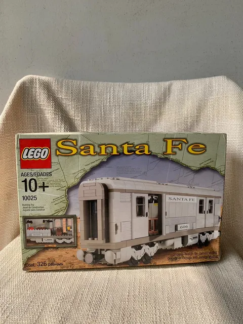 LEGO 10025 My Own Creation Santa Fe Cars - Brand New & Sealed Retired 2002 !