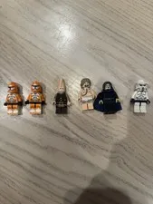 LEGO Star Wars Minifigure Lot 6 Figs