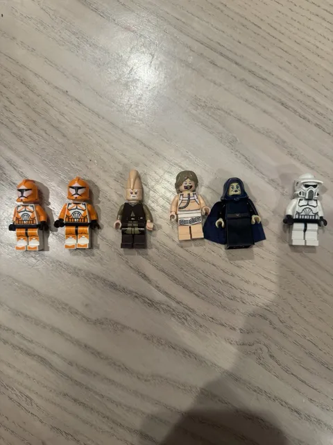 LEGO Star Wars Minifigure Lot 6 Figs