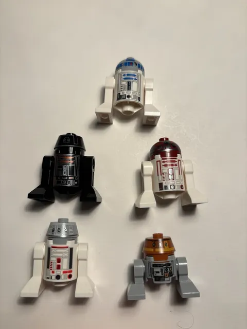 LEGO Star Wars Astromechs Minifigure Lot (Can make deals for Individual)