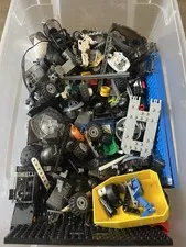 LEGO Bulk Lot, Technic, Wheels, & Vehicle Parts and Pieces in Multicolor 4.1 lbs