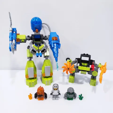 Lego 2010 Power Miners Magma Mech Mine Mech 8189 8957 Bundle No Box/Manuals
