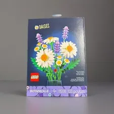 LEGO Botanicals Daisies Building Toy - Artificial Flowers Crafting Multicolor