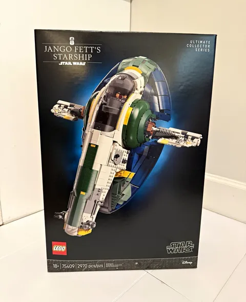 LEGO Star Wars UCS Jango Fett’s Starship (75409) 2970 Pieces, NSIB