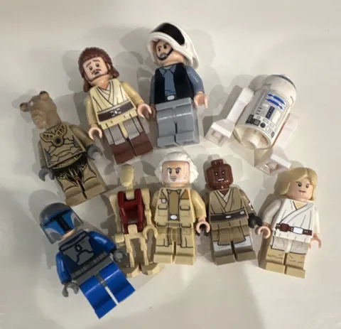 LEGO Star Wars Minifigure Lot 9 figs