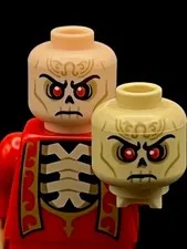 Lego Ideas Dungeon and Dragons Szass Tam Misprint Minifigure Head Prototype