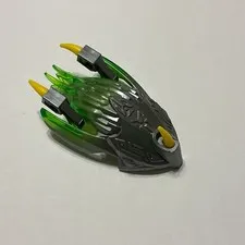 LEGO Bionicle Creature Head / Mask with Marbled Trans-Bright Green 24162pb06