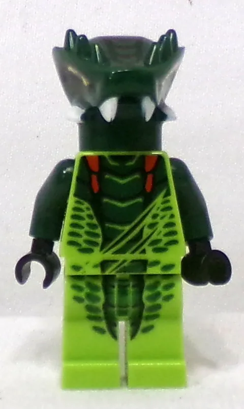 LEGO Ninjago Rise Of The Snakes 9557 Lizaru Minifig Minifigure