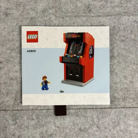 Lego Instruction Booklet Manual ONLY - Space Arcade Machine Game - 40805