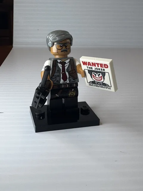 Lego Commissioner Gordon Minifigure Batman Movie Series 1 CMF 71017 coltlbm07