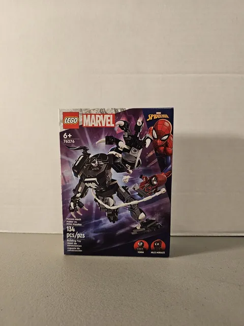 LEGO Super Heroes: Venom Mech Armor Vs. Miles Morales (76276) NEW RETIRED