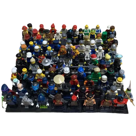 LEGO Minifigure Set - Various Themes, Multicolor, Many Characters See photos