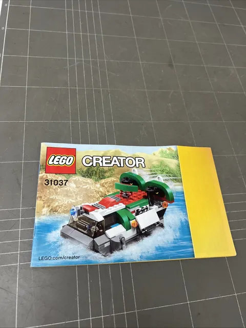 VINTAGE TOY LEGO MANUAL INSTRUCTIONS BOOKLET ART CREATOR 31037