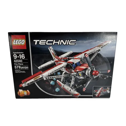 LEGO 42040 Technic Fire Plane Retired set New Sealed