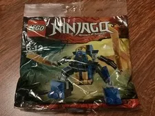 LEGO NINJAGO MSTERS OF SPINJITZU MINIPACK SATCHEL MECH JAY 30292 MINIFIG SEALED