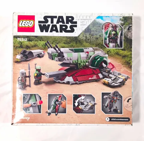 LEGO Star Wars 75312 Boba Fett's Starship The Mandalorian Set 593 pcs Age 9+