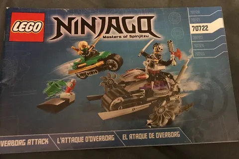 LEGO Instruction MANUAL ONLY No Bricks Ninjago 70722