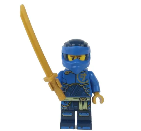 LEGO® Ninjago™ Dragon's Rising JAY w HEADWRAP Minifigure™ with Sword njo852