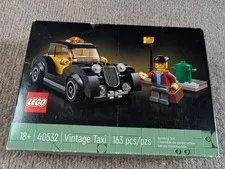 LEGO 40532 Vintage Taxi Sealed 163 Pieces Box Damage *Read*