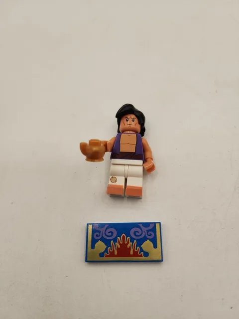 LEGO Disney Aladdin Series 1 Minifigure 71012 Wrong Head - Plus Jasmines Rug