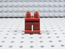 LEGO Dark Red Blank Plain Legs Pants Minifig BJ