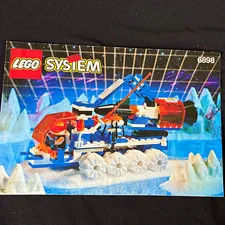 LEGO System 6898 Illustrated Instruction Manual Booklet, English 1993