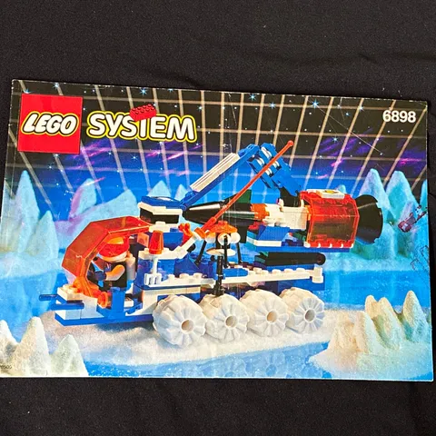 LEGO System 6898 Illustrated Instruction Manual Booklet, English 1993