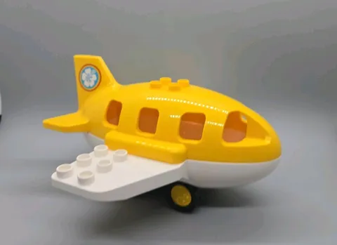 Lego Duplo Item Passenger Airplane yellow/white