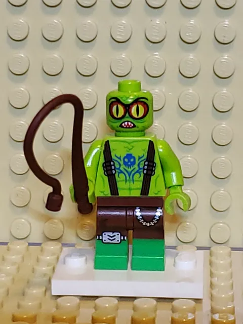 LEGO Swamp Creature Minifigure LEGO Movie 2 CMF coltlm2-10 tlm157 NO HEADGEAR