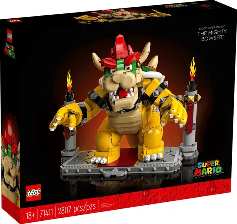 LEGO Super Mario The Mighty Bowser 71411 retired new sealed set.