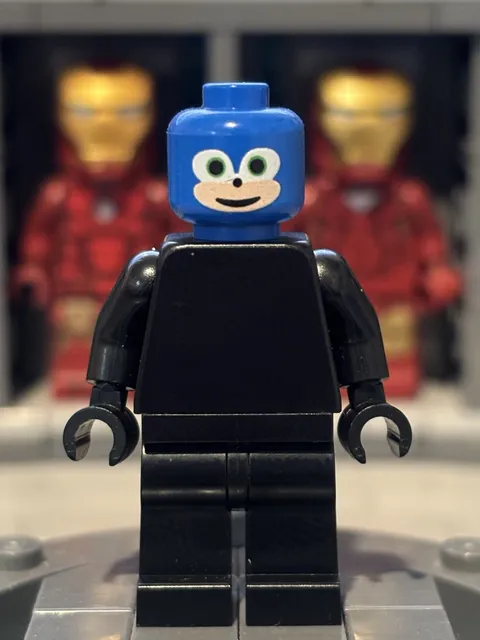 LEGO Sanic Teh Hegehog (Head)