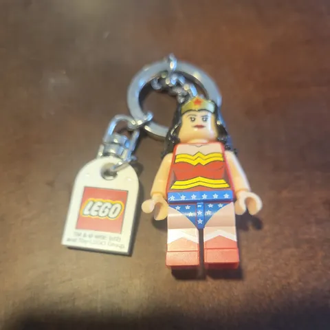Lego Keychain DC Universe Super Heroes Wonder Woman