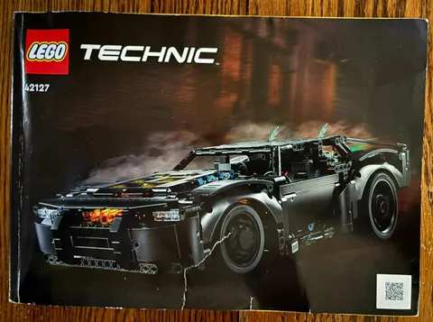 Lego Technic 42127 The Batman Batmobile Instruction Booklet Manual Only