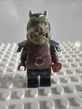 Lego Star Wars Gamorrean Guard Minifigure from set 75397 (Jabba's Sail Barge)