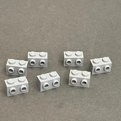 Lego 52107 Light Gray Replacement Parts Pieces Lot of 7