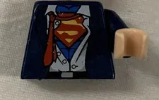 LEGO Superman Torso Cape Minifigure Part