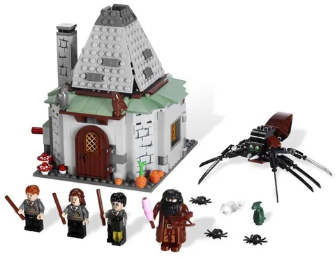 LEGO Harry Potter 4738 Hagrid’s Hut 3rd Edition Complete 427 pcs 4 Minifigs