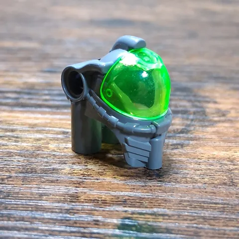 LEGO Parts: Minifig Atlantis Underwater Diver Helmet w/ Visor #87754