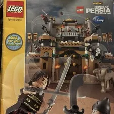 LEGO Spring 2010 51-Page Toy Catalog Prince of Persia Bionicles Star Wars