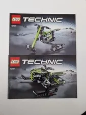 LEGO Instructions 42021 Technic Snowmobile Instruction Only